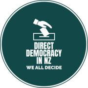 the New Zealand Direct Democracy system's official logo